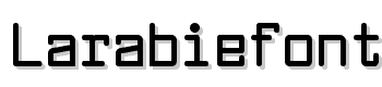 Larabiefont-Bold font